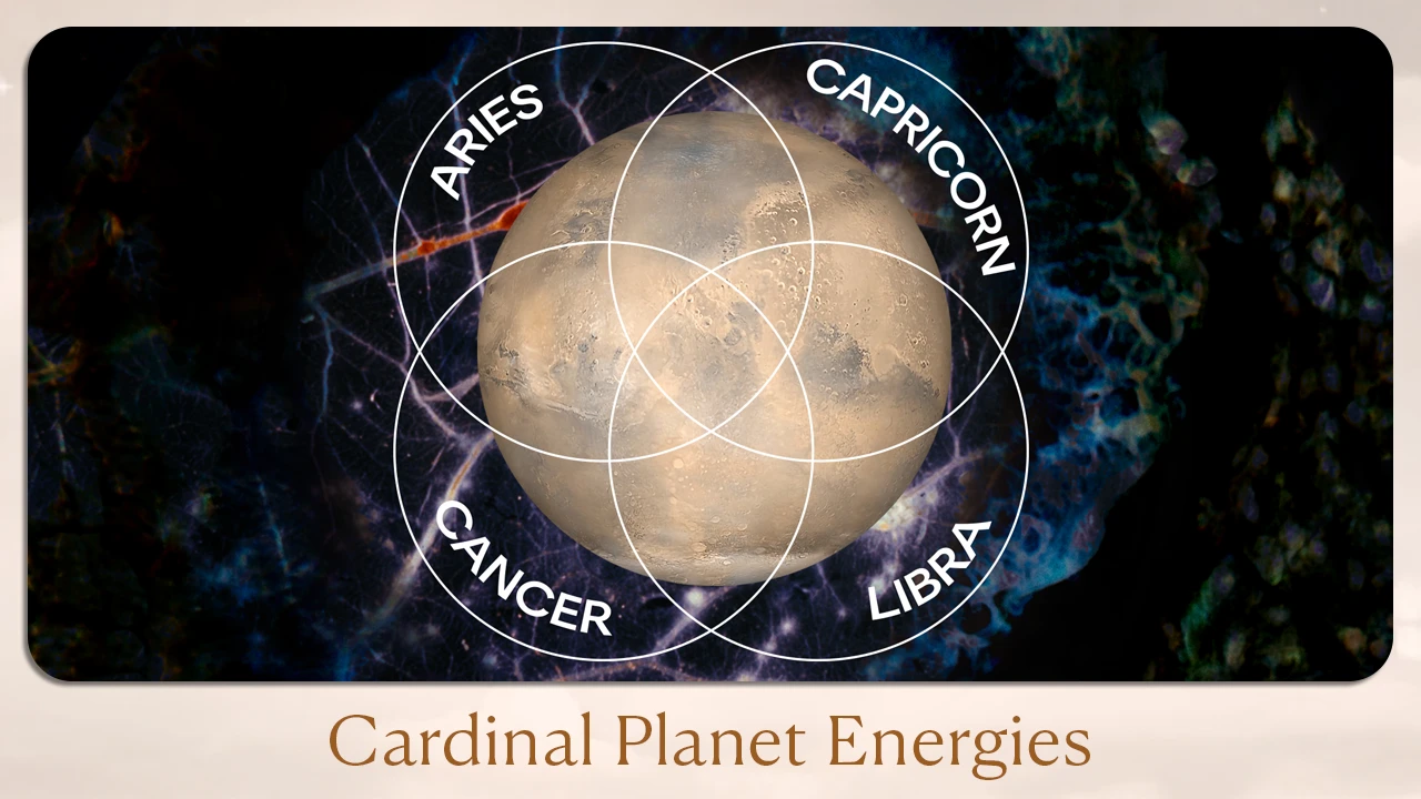 Cardinal Planet Energies